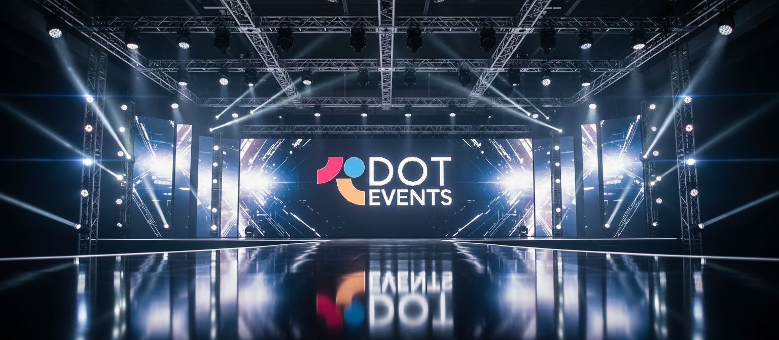 Corporate events in Jordan with stage, lighting, and Live event production for business audiences