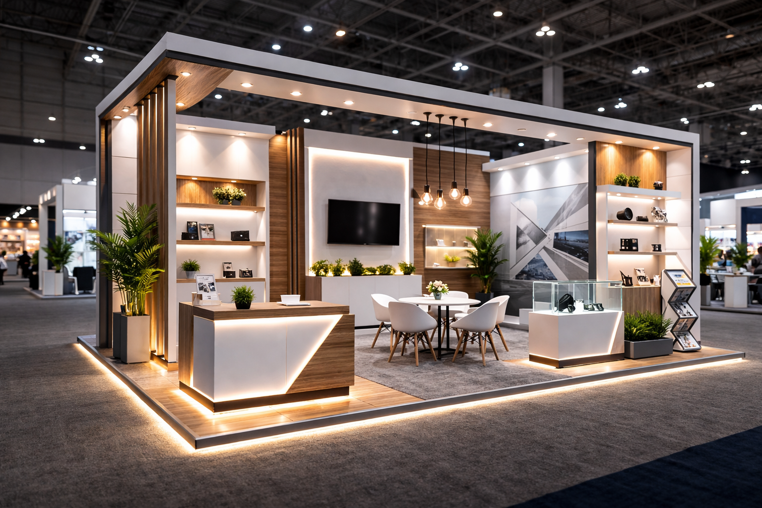 جناح معرض موديلار ضمن خدمات تجهيز أجنحة معارض في الأردن