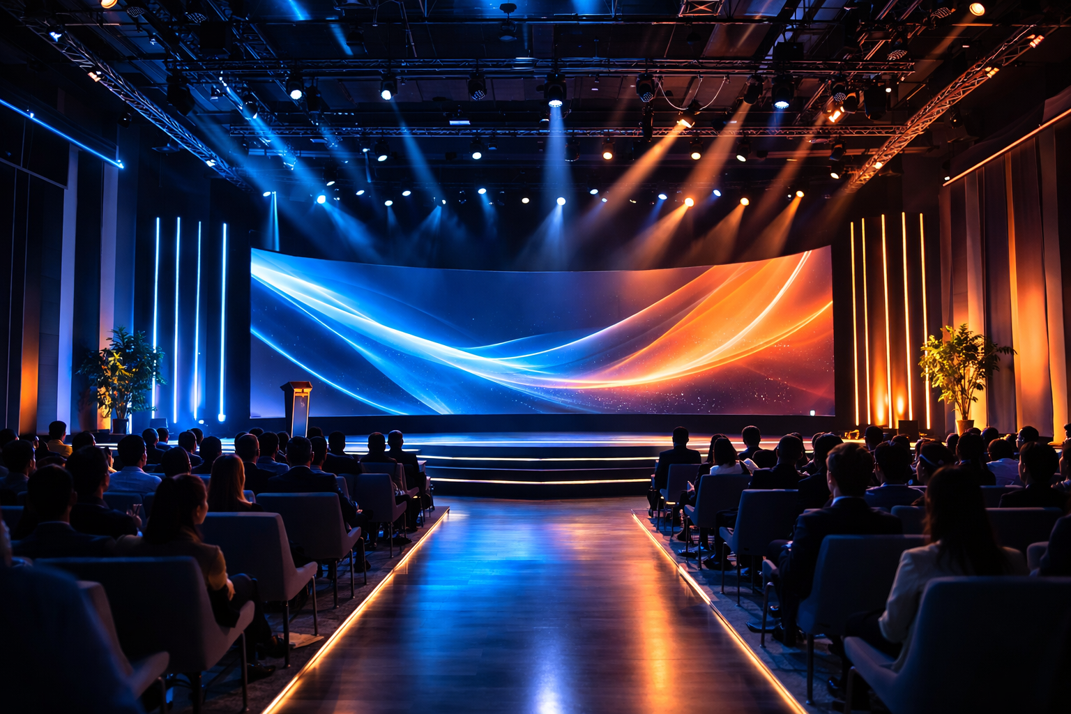 event branding in jordan corporate stage visual identity