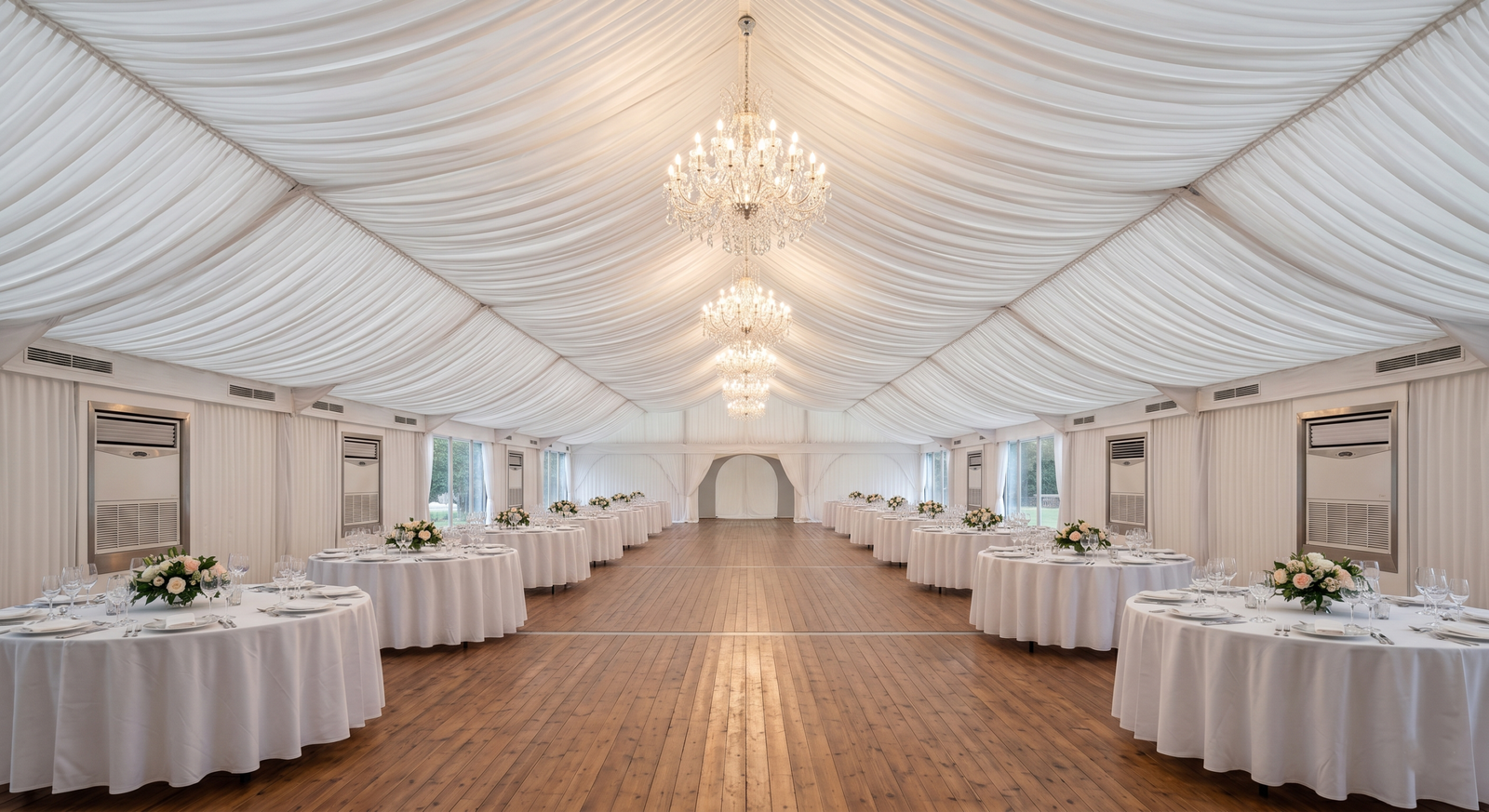 HVAC Climate Control for Event Tents in Jordan