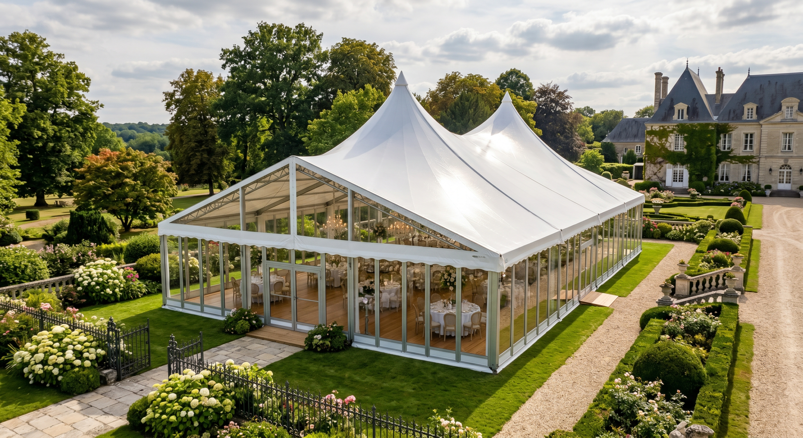 Event Tent Rental Jordan - European Clear Span Structures