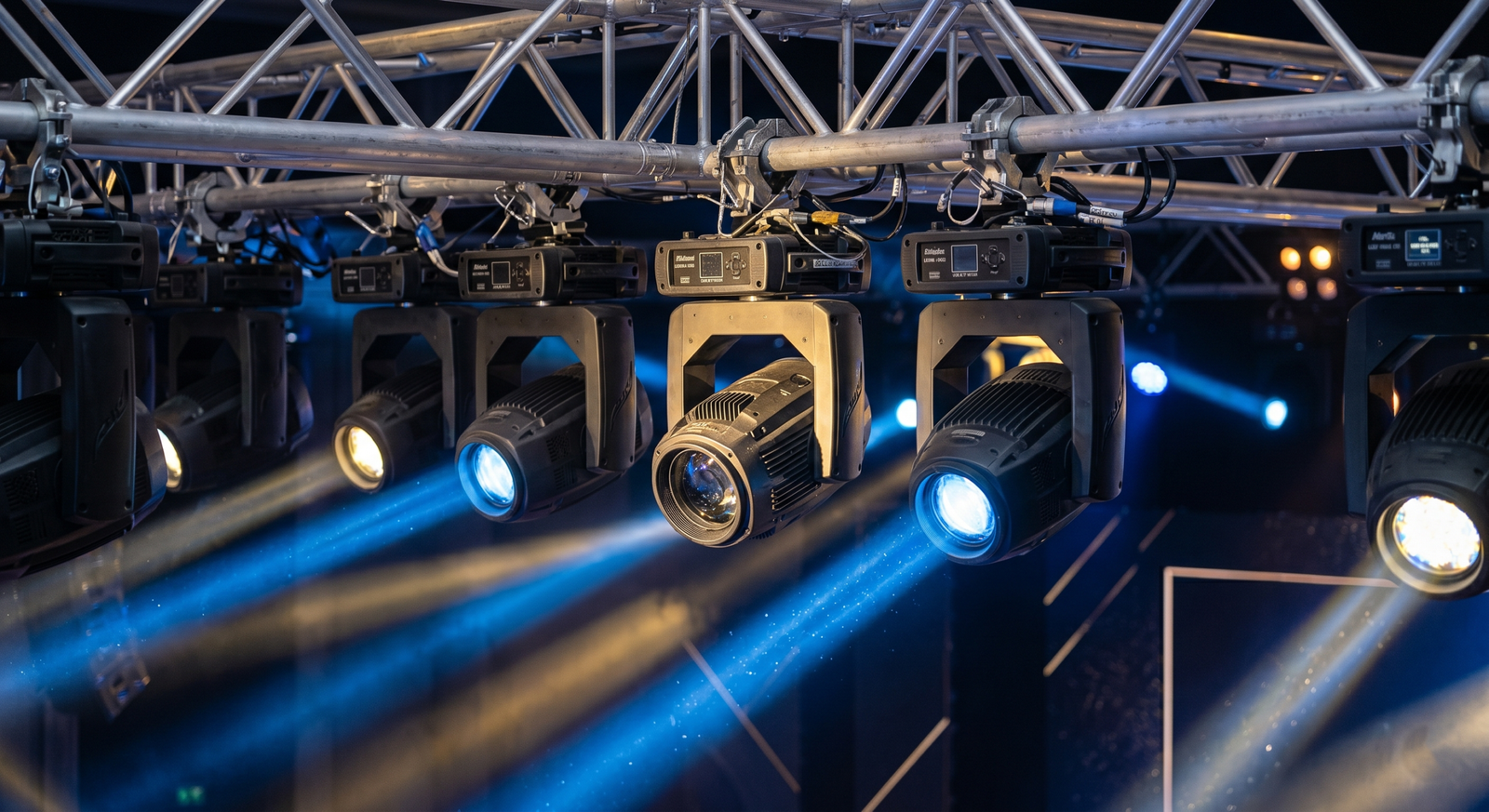 stage lighting rental Amman